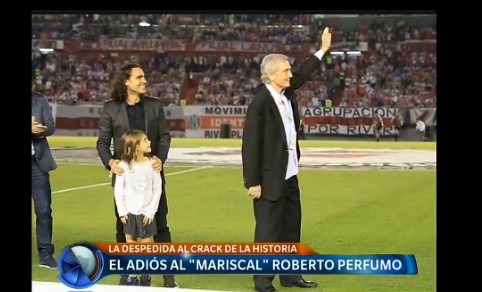 El adiós al "Mariscal" Perfumo