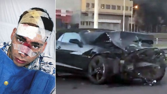 Video: así fue el choque del cantante Kaleb Di Masi