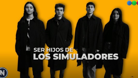 Mora, Juan, Ana y Pedro, los hijos de Los Simuladores