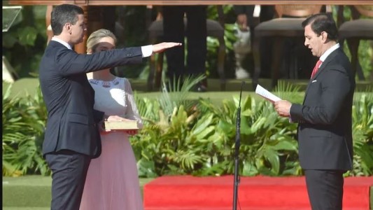 Peña asumió en Paraguay: "Que el mundo sea testigo del resurgir de un gigante"