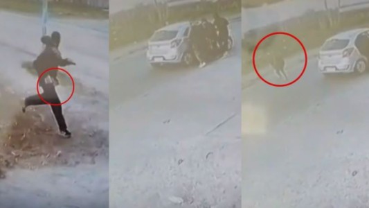 Berisso: escapaban de la Policía y balearon a una mujer para robarle el auto