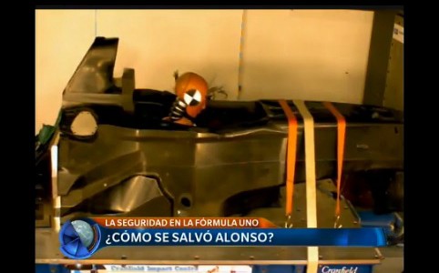 ¿Cómo se salvó el piloto Fernando Alonso?
