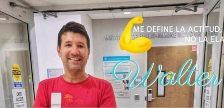 “Todos por Wali”: Un argentino con ELA fue elegido para formar parte de un ensayo clínico en EEUU