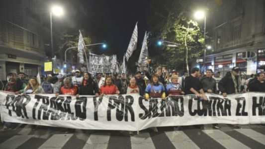Por el temporal, se pospuso para semana próxima la jornada de protesta de la Unidad Piquetera