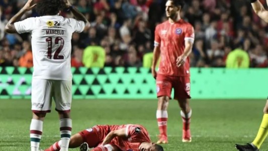 Operaron a Luciano Sánchez, el jugador de Argentinos Juniors lesionado por Marcelo