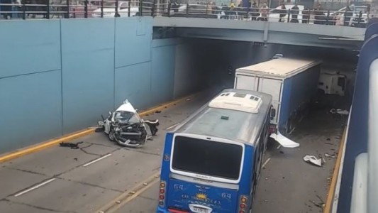 Choque fatal en el túnel de Boulogne