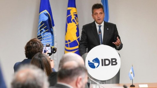 Massa anunció fondos extra del Banco Mundial y el BID por US$ 1.300 millones