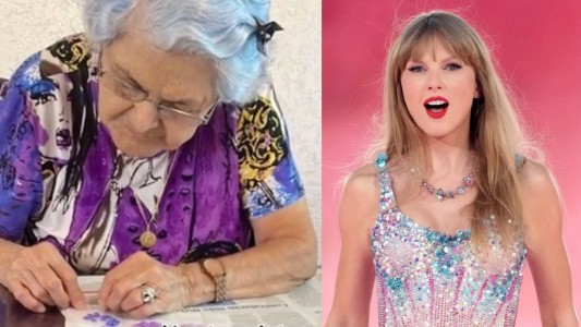 Fan de Taylor Swift puso a sus abuelos a fabricar pulseritas para el show - #Flashchat
