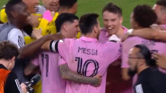 En otra noche mágica de Messi, Inter Miami pasó a la final por penales