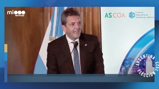 Ante empresarios, Massa indicó que en octubre se elige entre "un país en desarrollo" o "la selva"