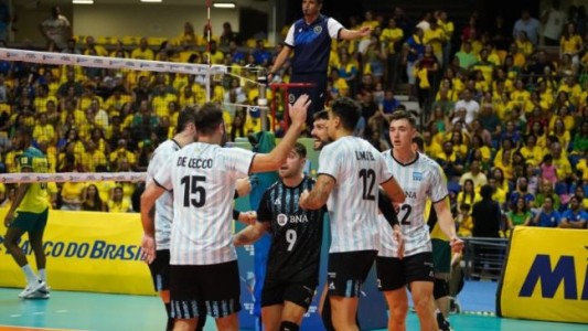 Histórico: Argentina venció a Brasil y se quedó con el título en el Sudamericano masculino de vóley