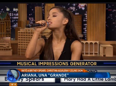 Ariana, una "Grande" de las imitaciones