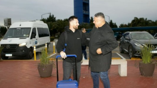 Llegó Messi y hoy entrena con la Selección
