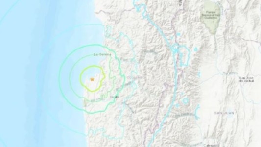 Un sismo de 6,2 grados sacudió Chile: se sintió en Mendoza, Córdoba, San Juan y La Rioja