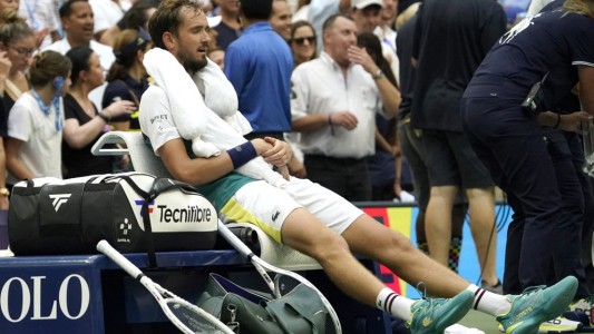 "Un jugador va a morir": la advertencia de Medvedev en medio de su partido en el US Open