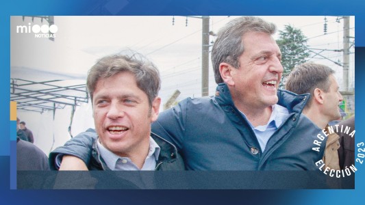 Fuerte respaldo de Kicillof a Massa: "Tenemos que ponerlo Presidente en primera vuelta"