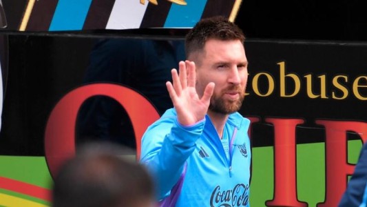 Messi no participó del entrenamiento de la Selección argentina y su presencia ante Bolivia está en duda