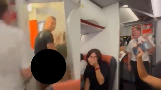 Detuvieron a una pareja que tuvo relaciones sexuales durante un vuelo