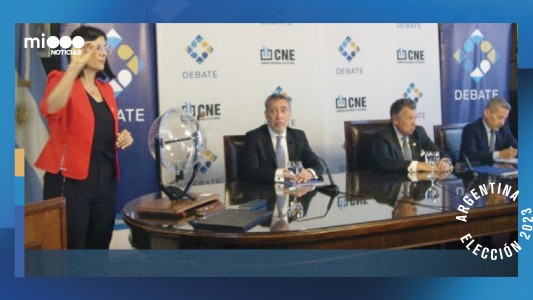 Debate presidencial 2023: se sortearon las ubicaciones, orden de exposición y temas