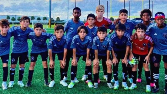 Debutó el hijo de Messi en las inferiores del Inter Miami