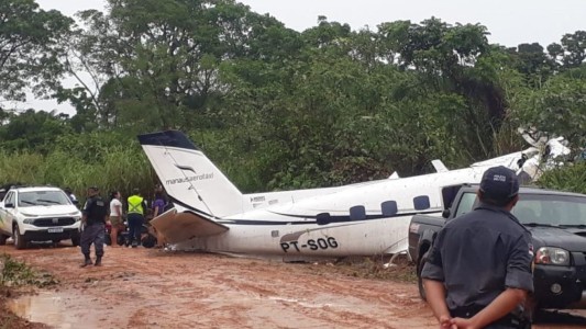 Brasil: murieron 14 personas luego de estrellarse una avioneta en la selva del Amazonas