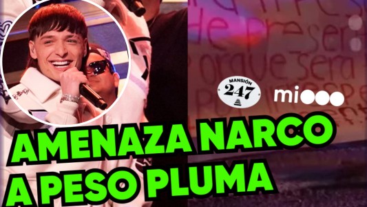 Por qué Peso Pluma recibió amenazas de muerte -  #Mansión247