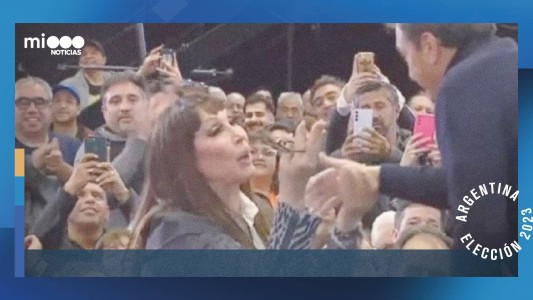 “Mami Mo”: Moria Casán interrumpió un acto de Sergio Massa y se volvió viral