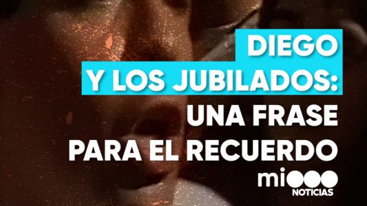 Día del Jubilado: la frase de Diego Maradona que quedó para el recuerdo