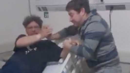 Internaron a su actual y su ex en la misma habitación y por el mismo cuadro