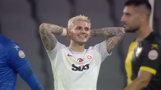 Video: el insólito penal que erró Mauro Icardi