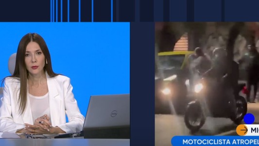 La palabra de Miguel, el motoquero que fue chocado en la pelea entre taxistas: "Nací de nuevo"