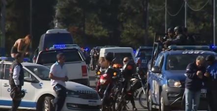 Furor y descontrol por la grabación de un video con artistas urbanos en Rosario