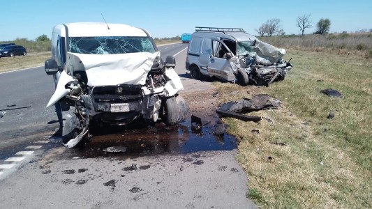Accidente fatal en la autopista Santa Fe-Rosario: murieron tres personas en un choque de frente
