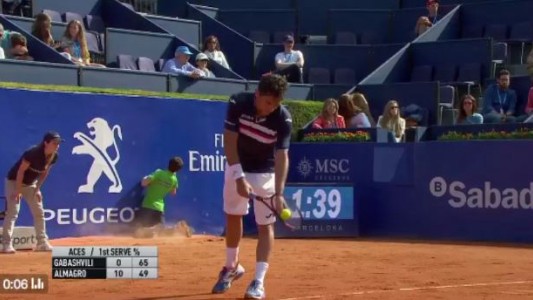 Video: El golpe de un ballboy se hace viral
