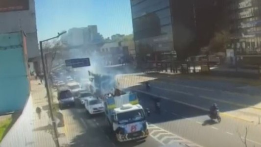 Hinchas de Boca apedrearon la sede del Ministerio Público Fiscal porteño antes del Superclásico