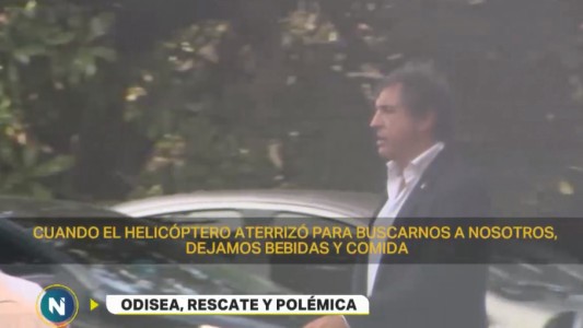 El guía de los rescatistas explicó por qué bajaron a pie