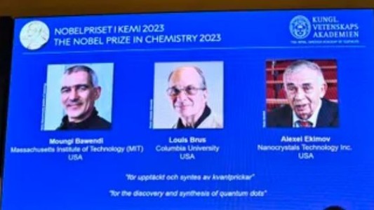 El Nobel de Química 2023 premió el descubrimiento de los puntos cuánticos utilizados en las luces LED