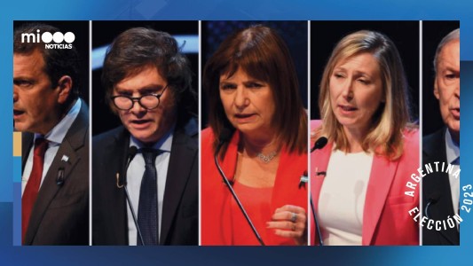 Los cinco candidatos presidenciales hicieron referencia en el debate al conflicto en Medio Oriente