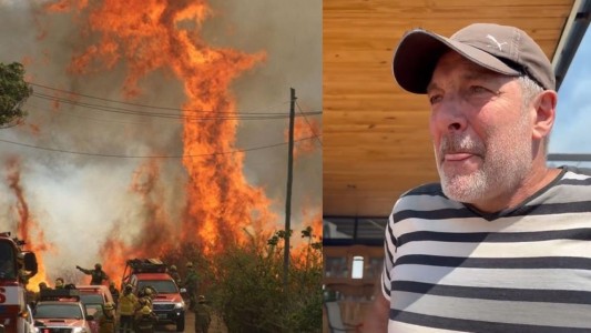 Córdoba: la emoción de un lugareño por salvar su casa del incendio - #FlashChat