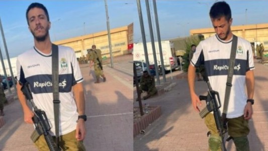Un argentino combate en Israel con la camiseta de Gimnasia de La Plata
