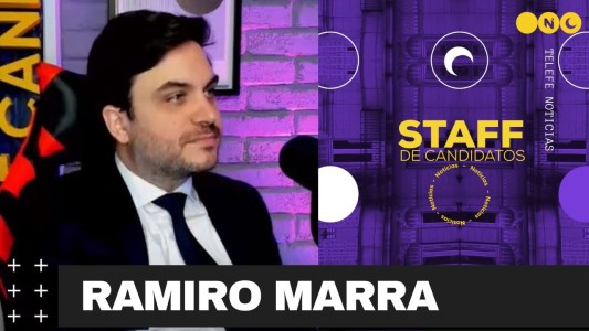 Ramiro Marra en Staff de Candidatos: "Si Macri quiere venir, nosotros estamos abiertos"