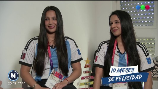 Diez meses de felicidad: dos bailarinas y un souvenir inolvidable de la final del Mundial