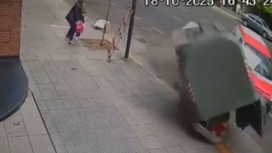 Caballito: una madre y su hijo se salvaron de milagro tras un violento choque