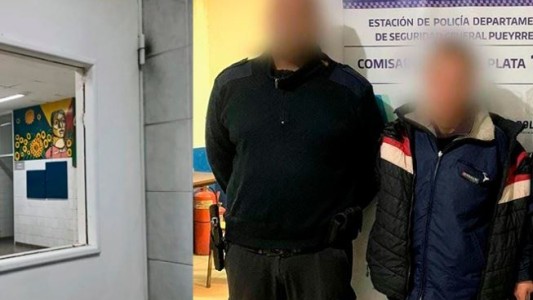 Una mujer rompió la puerta de una guardia porque tardaban en atender a su pareja