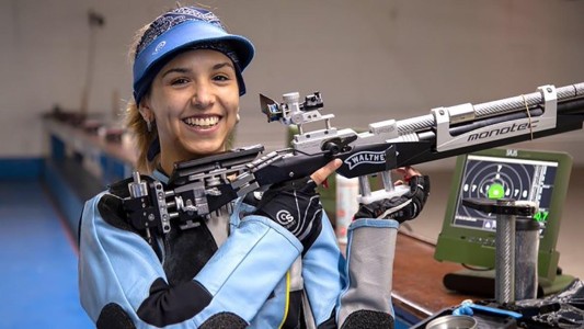 Juegos Panamericanos: La tiradora Fernanda Russo logra la primera medalla de Argentina y saca boleto a París 2024