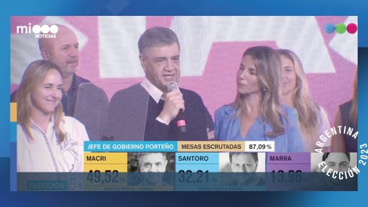Jorge Macri: "Esta Ciudad va a tener el resguardo de la Argentina en la que creemos"