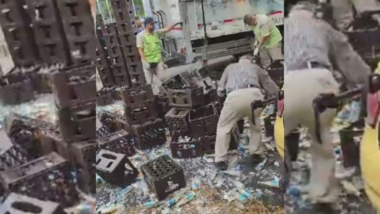 Mi primera chamba: evitó un choque y dejó un desastre en plena calle - #FlashChat