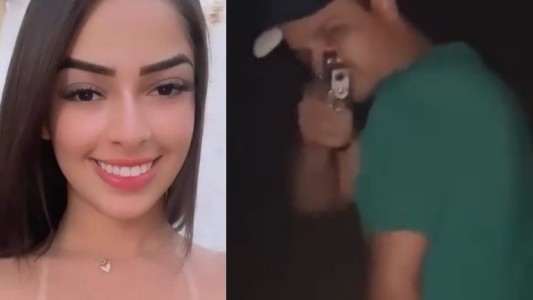 Joven filmó el momento en que su pareja la mató al dispararle cuando manipulaba un arma