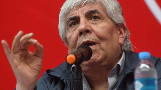 Hugo Moyano: "Cuando estaba Cristina comía todo el mundo y ahora hay gente que no come"