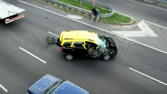 Choque múltiple en la Avenida General Paz: hay demoras en la zona de Villa Devoto